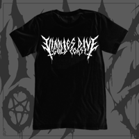 Image 1 of Vinnies Dive Metal T-Shirt (BLACK)