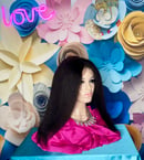 Image 1 of VIRGIN KINKY STRAIGHT CLOSURE LACE WIG