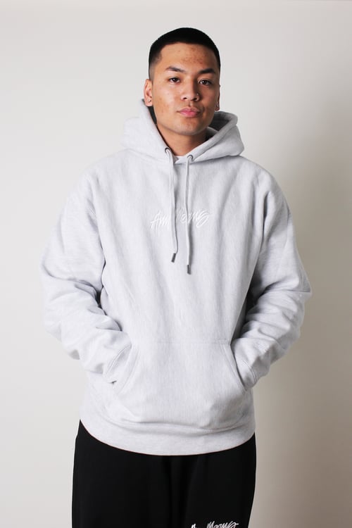 Image of Signature Hoodie in Heather Grey