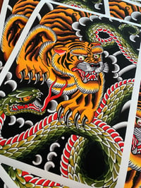 Tiger/Snake Battle (A3)