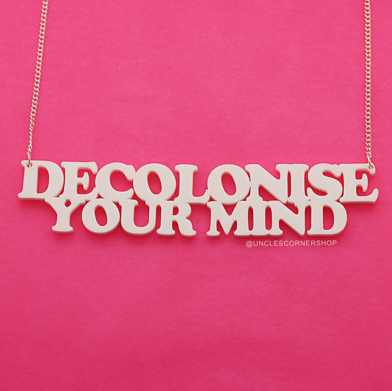 Image of Decolonise your mind - necklace