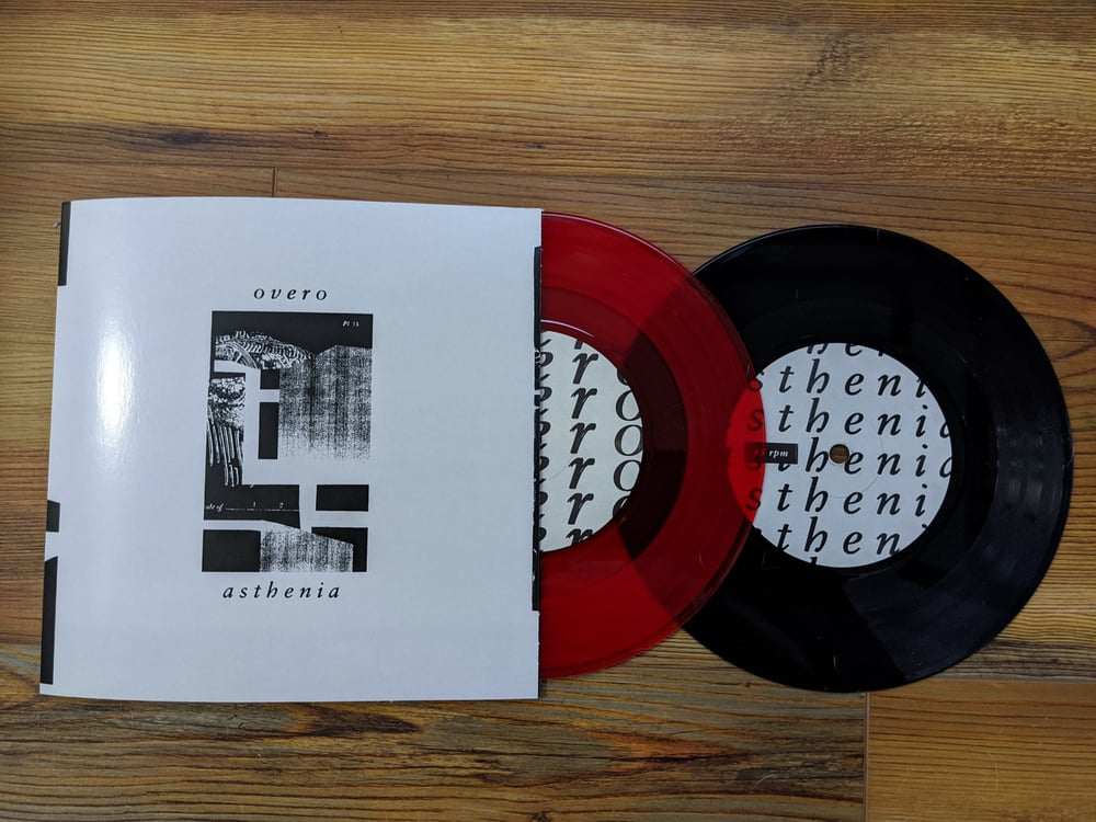 Image of Overo / Asthenia split 7"