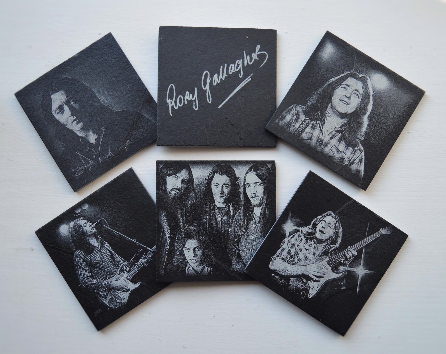 Image of Rory Gallagher - 6 piece  Coaster Set