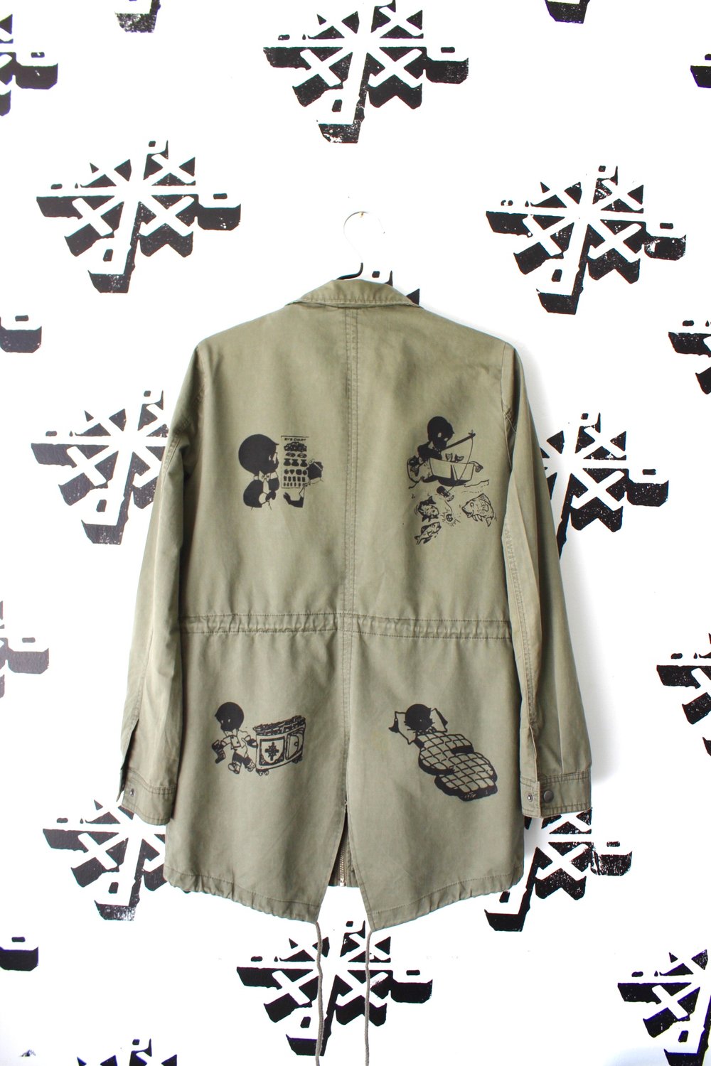 everyday activities jacket in army green 