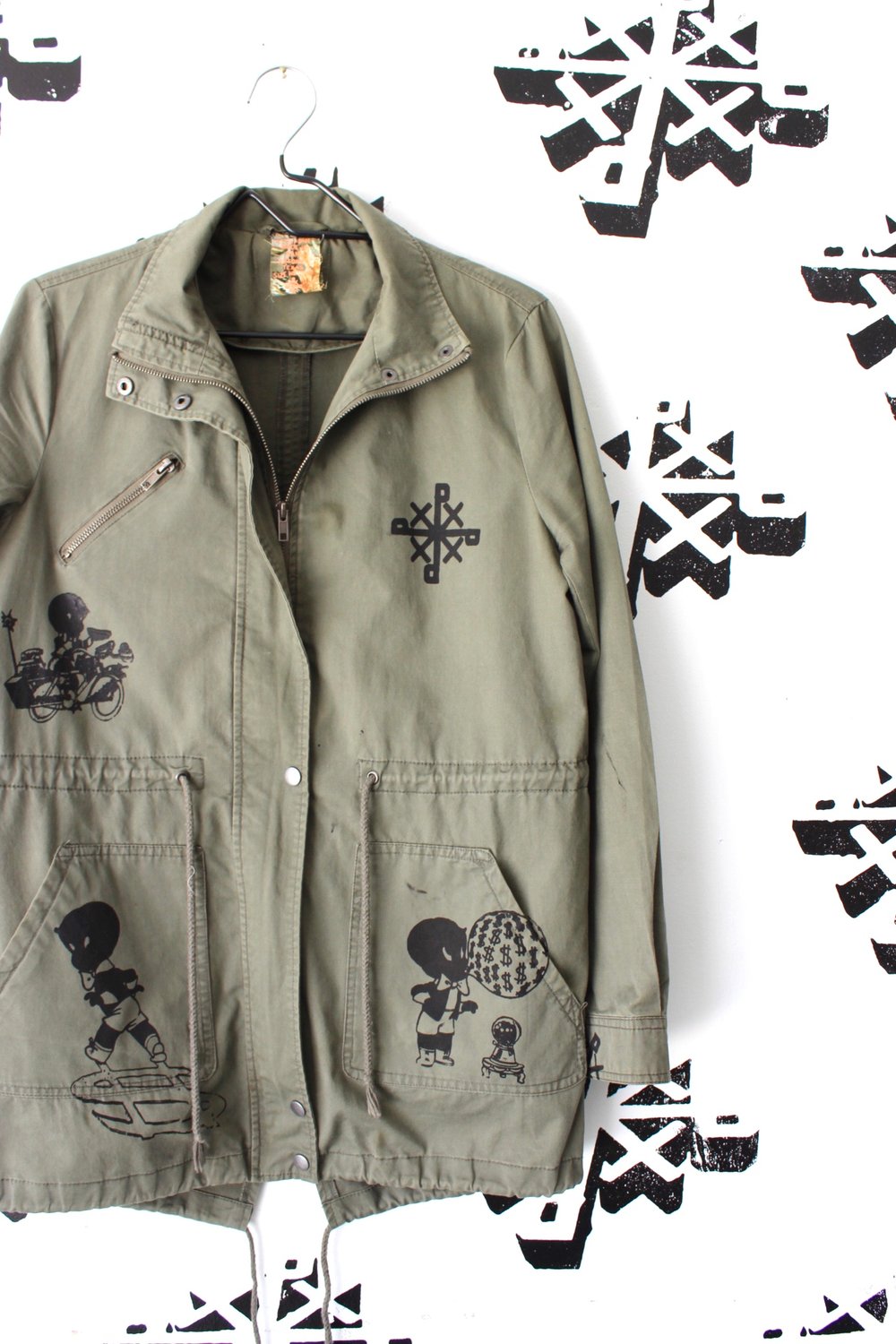 everyday activities jacket in army green 