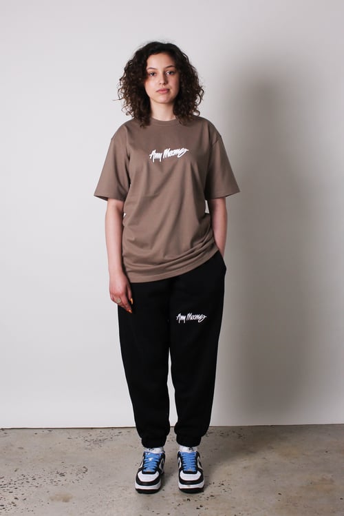 Image of Signature Tee in Coffee Brown