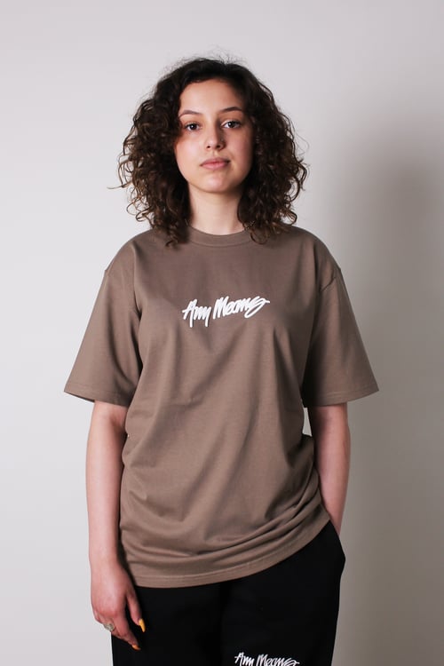 Image of Signature Tee in Coffee Brown