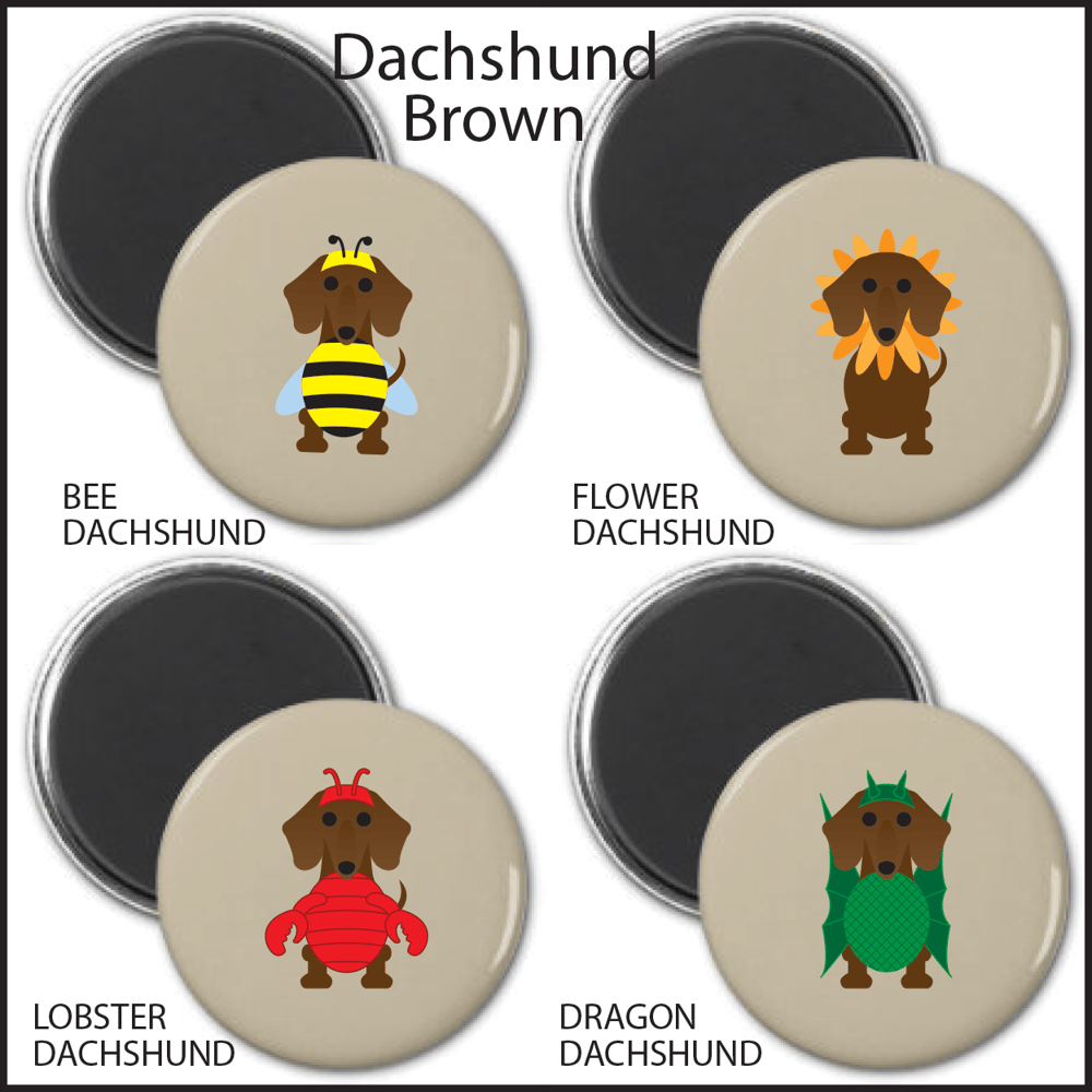 Dachshund Magnet Sets