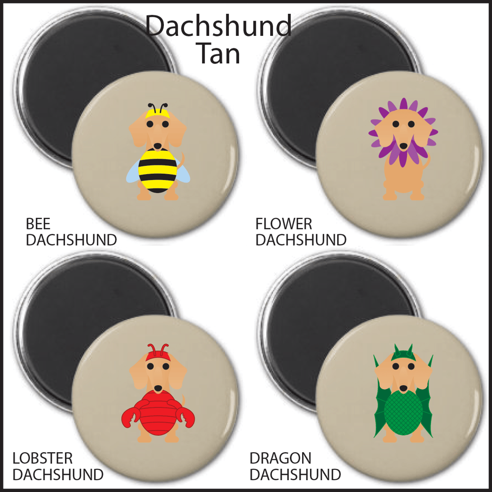 Dachshund Magnet Sets
