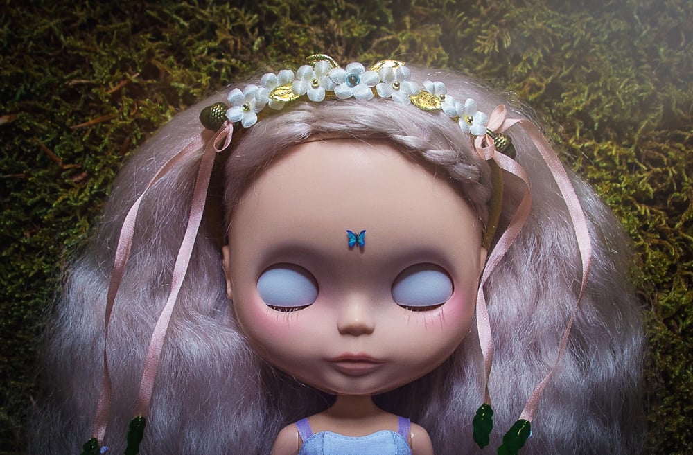 Image of "Inneres Auge" headband for blythe doll