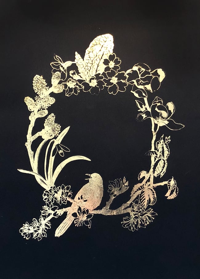 Tinctures - spring blackbird