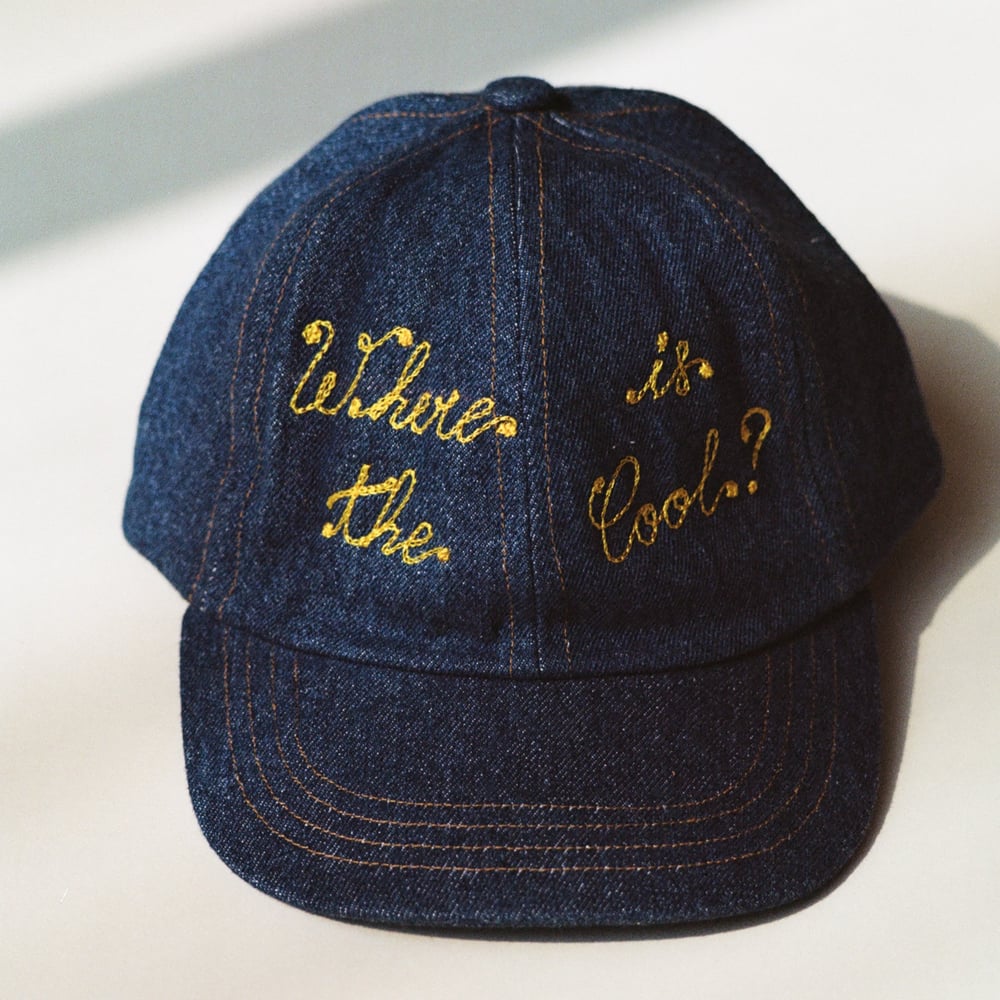 Image of WHEREISTHECOOL DENIM CAP