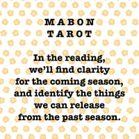 Image 1 of MABON Tarot Reading
