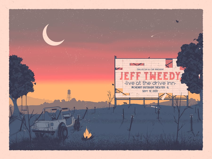 Image of Jeff Tweedy - At The Drive Inn -McHenry, IL - Sept. 18, 2020