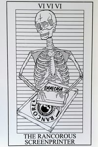 Image 3 of Tavola tarocco "The Rancorous Screenprinter"