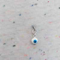 Image 2 of evil eye single earring
