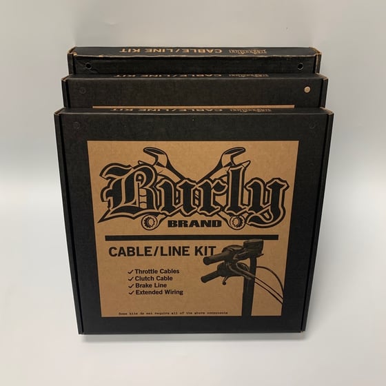 Image of Burly Cable Kit (for Sportster, Dyna & Softail Models)