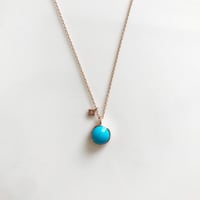 Image 1 of Art Deco Turquoise Necklace
