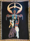 'PEACE' woven blanket PREORDER