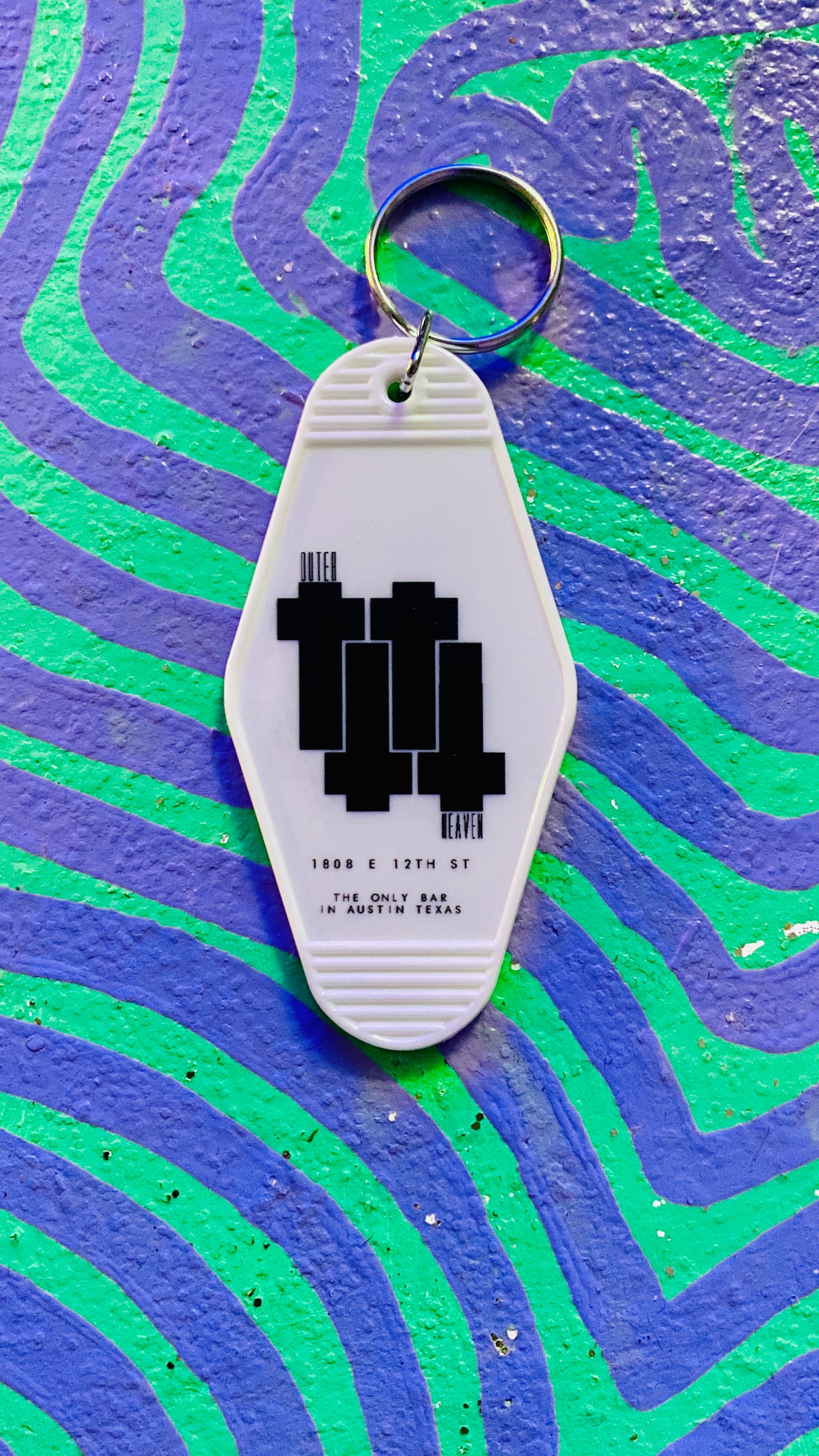 Image of Outer Heaven VIP keychain