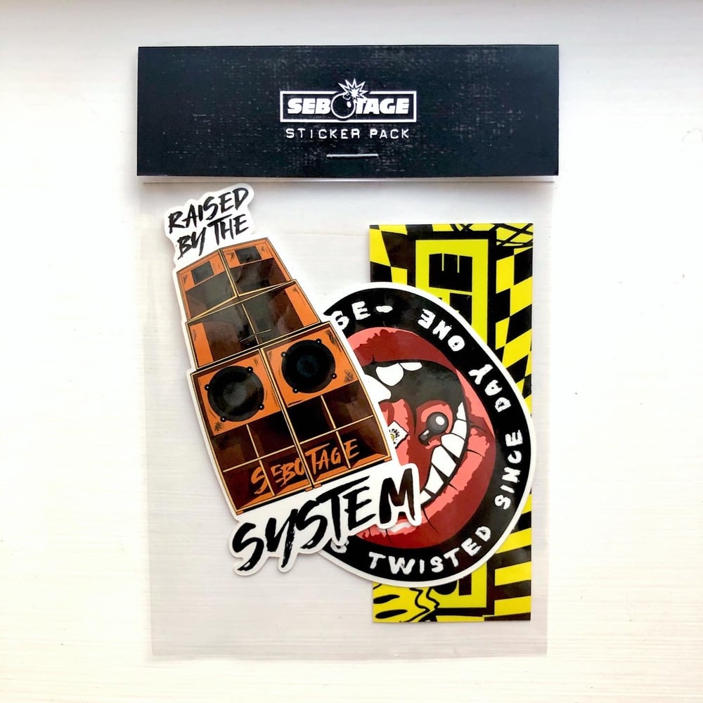 Image of Sebotage Sticker Pack 001