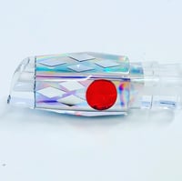 Image 2 of 7” REVERSE SCOOP REVERSE TAPER RAINBOW MIRROR