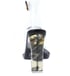 Atlanta Black Open Toe Ankle Strap Camo Lucite Heel Image 3