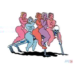 Image of Dying to Ride woven blanket PREORDER