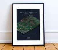 Image 1 of Bwlch Penbarras KOM series print A4 or A3 - By Graphics Monkey