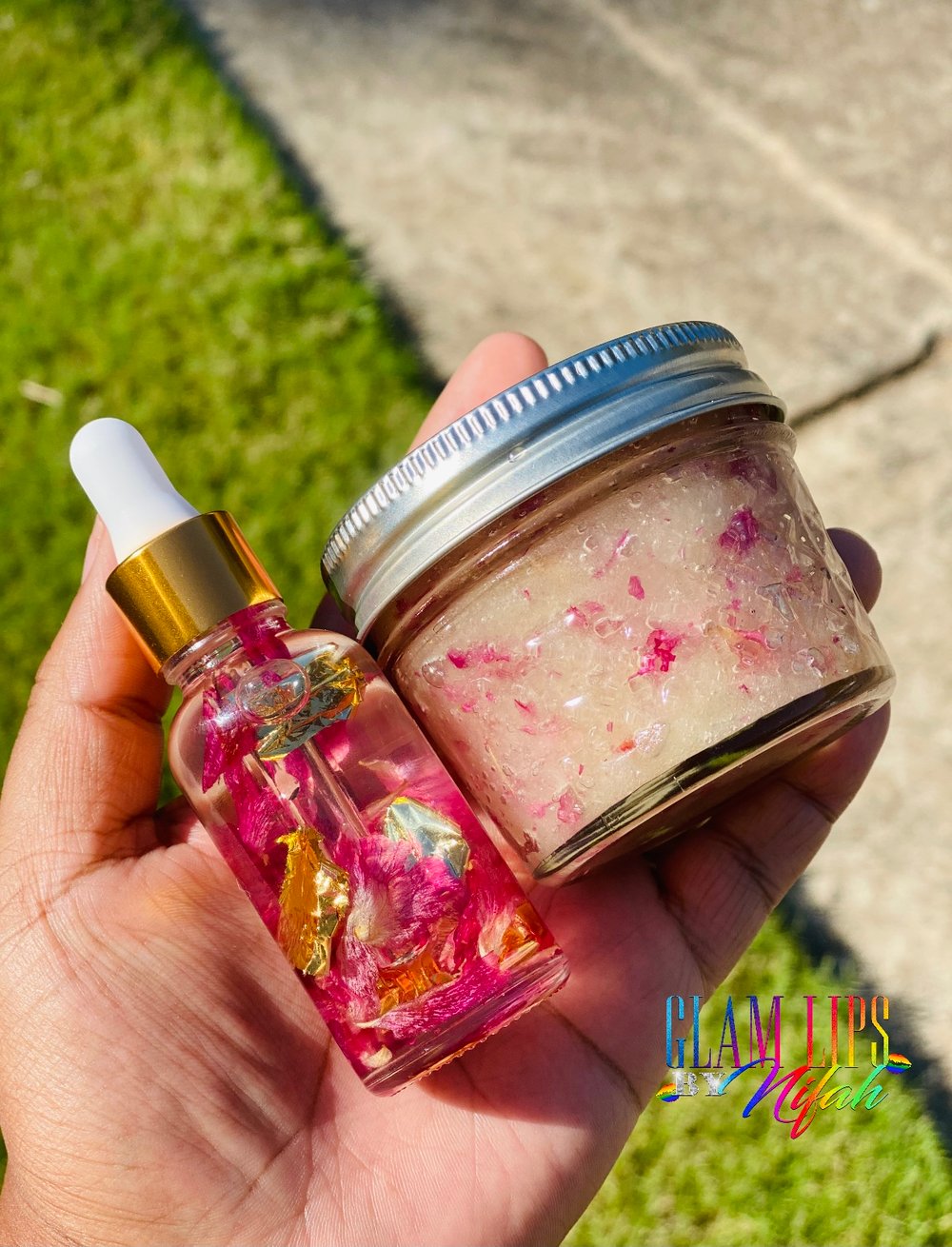 Image of Lovely Rose Oil & Face Scrub 