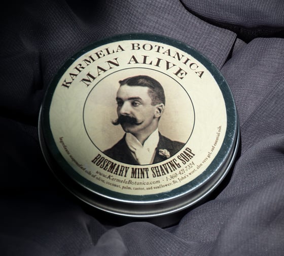 Image of Man Alive Rosemary Mint Shave Soap