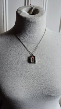 Image 3 of Mushroom and fly wing pendant