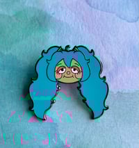 Image 2 of Hatsune Miku Hard Enamel Pin