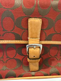 Image 5 of Coach Signature Canvas Baguette Bag