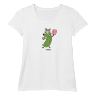 Image 1 of Pickle Pink Lady Women's Athletic T-shirt