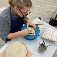 Image 4 of CLASS, your time & date, carve & paint plate, from £54 pp