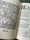 Magnifique fac-similé Jean de Bonnot du Grant Kalendrier des bergers avecq leur astrologie, 1491! 