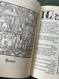 Image 8 of Magnifique fac-similé Jean de Bonnot du Grant Kalendrier des bergers avecq leur astrologie, 1491! 