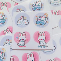 Image 1 of Bunny Day Deco Sticker Sheet 🐰