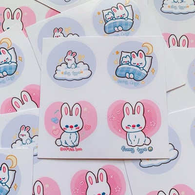 Image of Bunny Day Deco Sticker Sheet 🐰