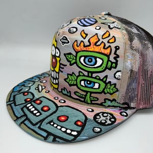 Hand Painted hat 398