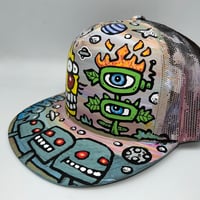 Image 3 of Hand Painted hat 398