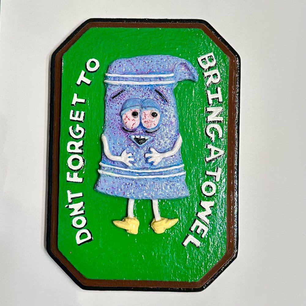 Towelie Wall Plaque