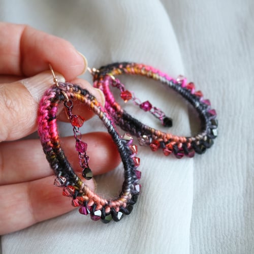 Image of VIGNETTE EARRINGS - Embers