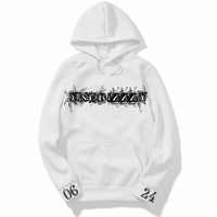 All White Official  YND  Hoodie