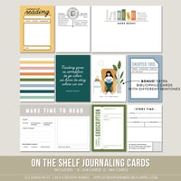 Image 1 of On the Shelf Journaling Cards (Digital)