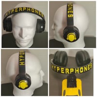 HyperPhones Bluetooth Headphones (Black/Yellow)