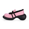 Pink-black platform shoes"magician"
