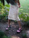Pink-black platform shoes"magician"