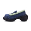 Shiny bear printing denim platform shoes"magician"